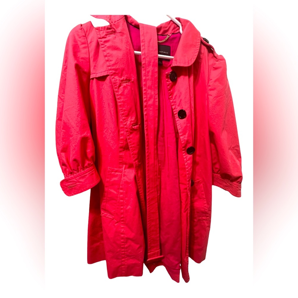 Banana Republic Trench Coat Size M